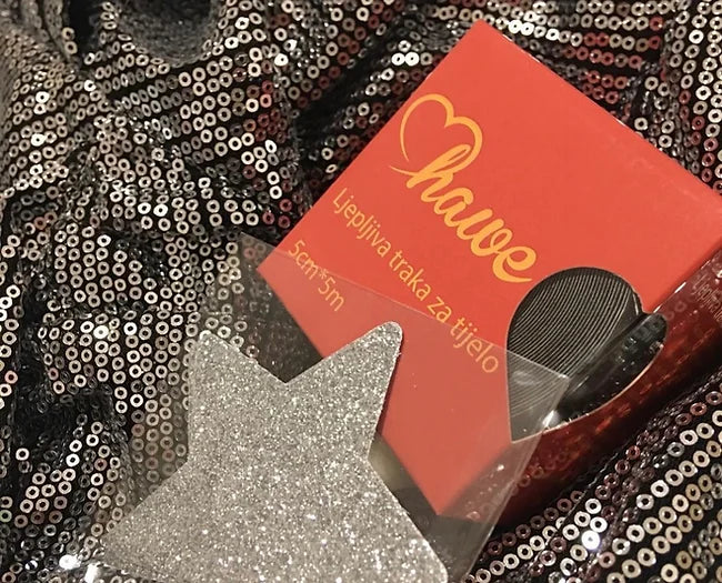 CRNA traka za grudi + zaštite